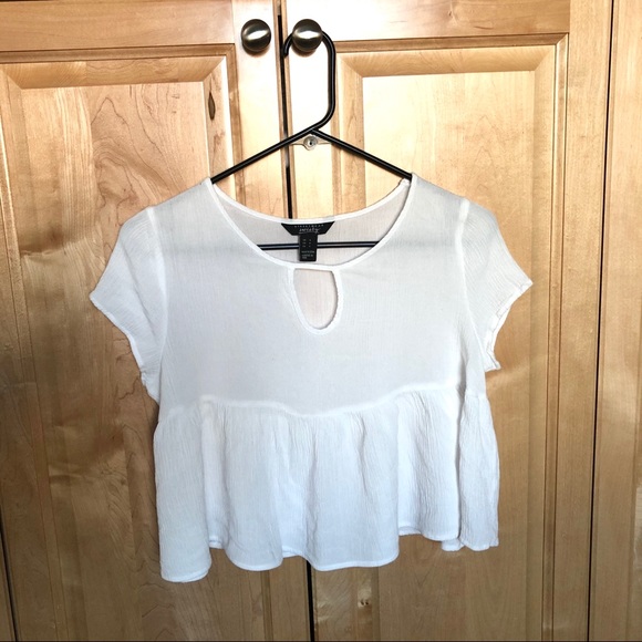 White Peasant Tee - Picture 1 of 3